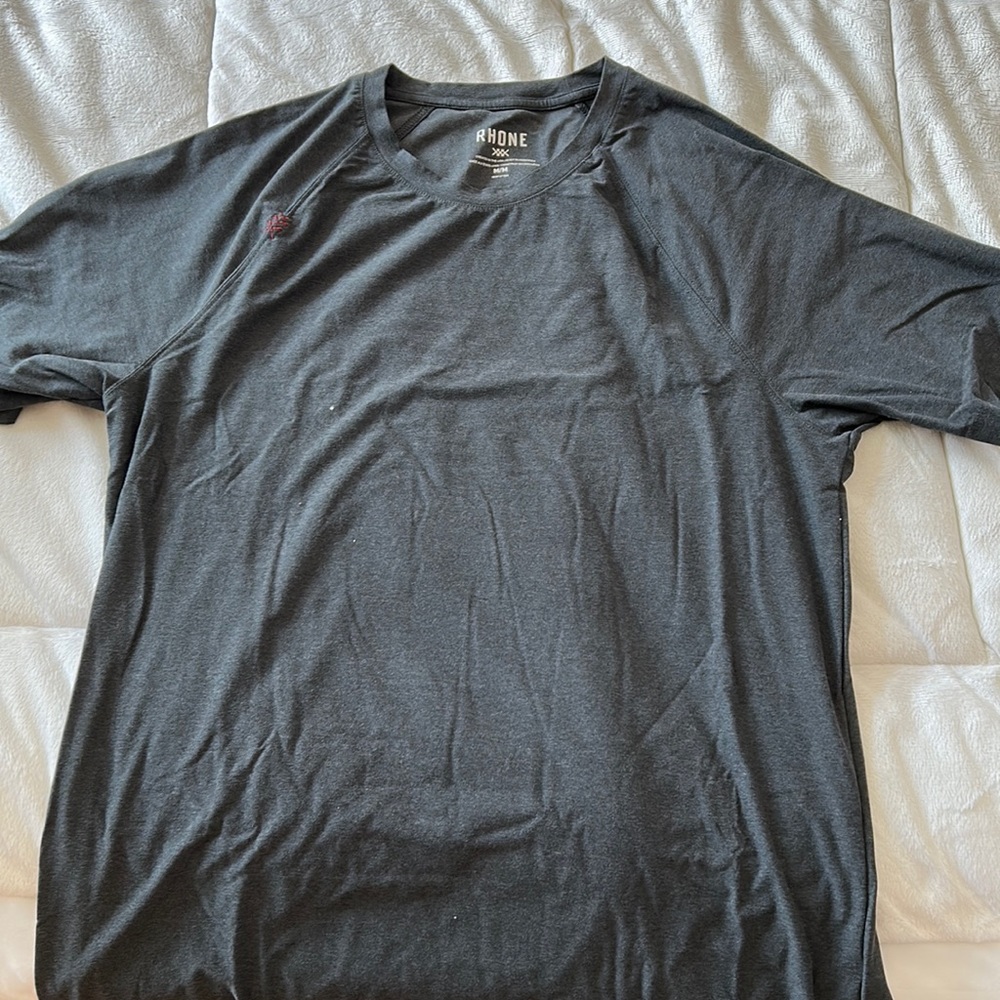 Black Rhône Athletic Fit T-Shirt